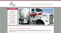 Desktop Screenshot of dev.consolidatedconcrete.com