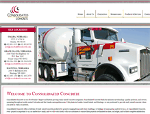 Tablet Screenshot of dev.consolidatedconcrete.com